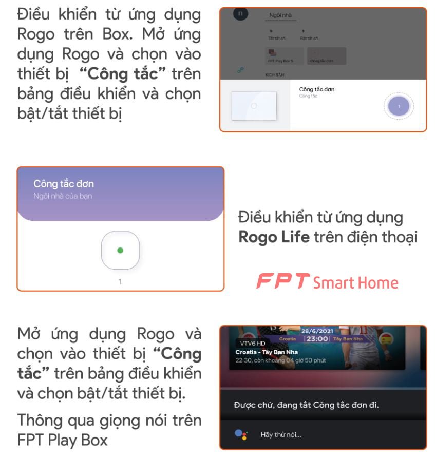Công tắc cảm ứng thông minh Athena FPT SmartHome 4 Dieu khien thiet bi tu ung dung rogo tren box fpt