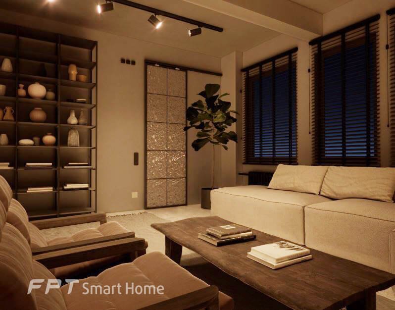 Đèn LED Tracklight Thông Minh Fpt Smarthome 4 Nha thong minh fpt ha noi