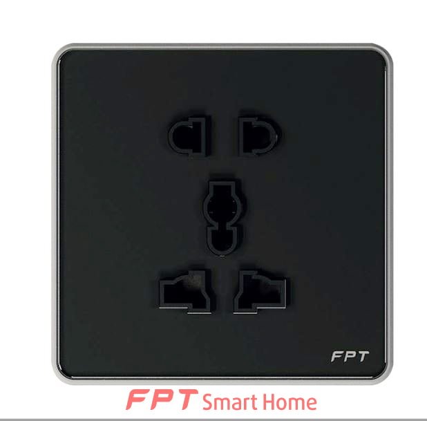 Ổ Cắm Mặt Kính Âm Tường Fpt SmartHome 2 O Cam Mat Kinh Am Tuong Fpt SmartHome