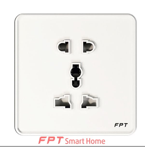 Ổ Cắm Mặt Kính Âm Tường Fpt SmartHome 3 Thiet bi dien thong minh fpt 2