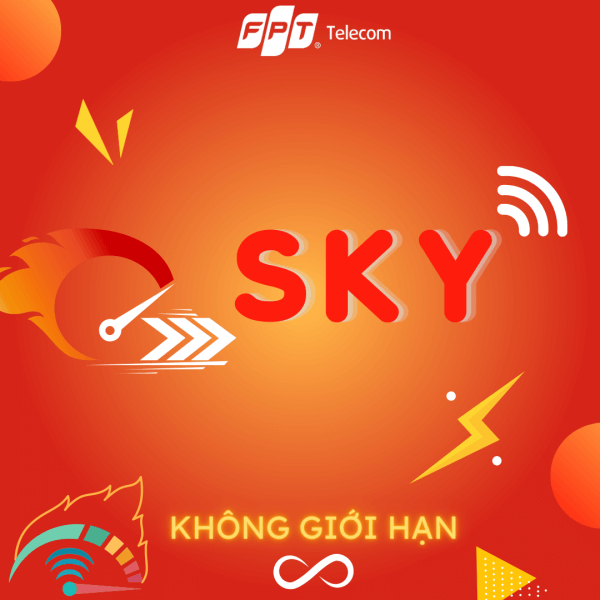 Gói Cước Internet FPT SKY – Dành cho hộ gia đình có nhu cầu sử dụng lớn