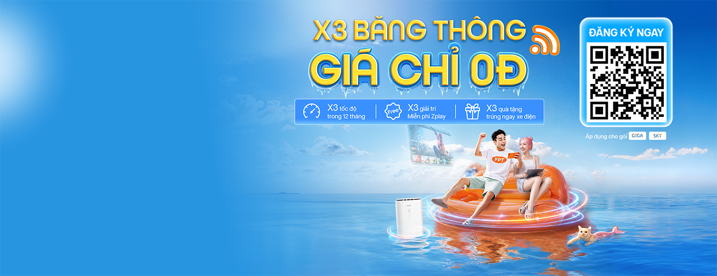 Lắp mạng FPT cho gia đình nên chọn gói nào? 3 x3 bang thong goi giga tc